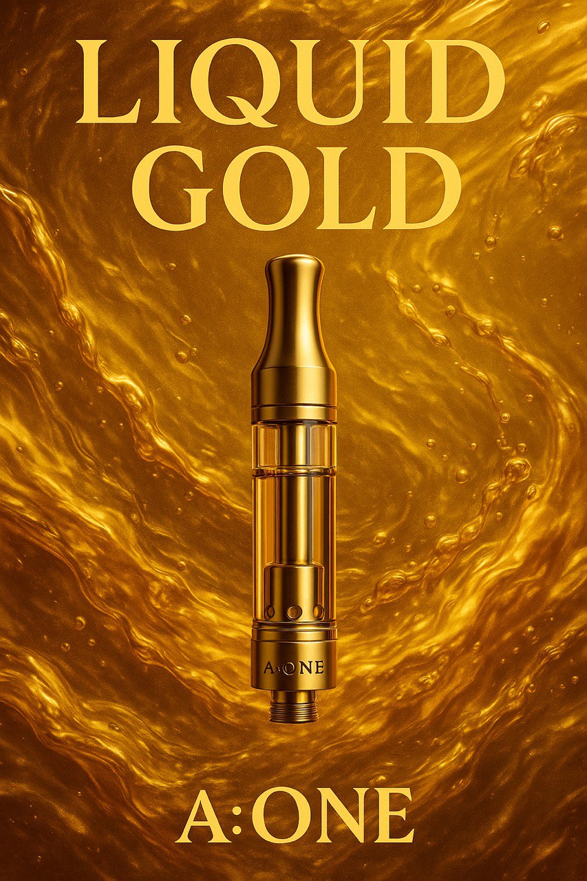 A:ONE Liquid Gold Vape Cartridge